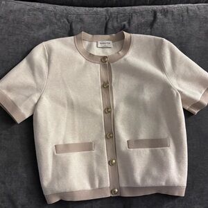 NWOT Aritzia Approach Shortsleeve Cardigan